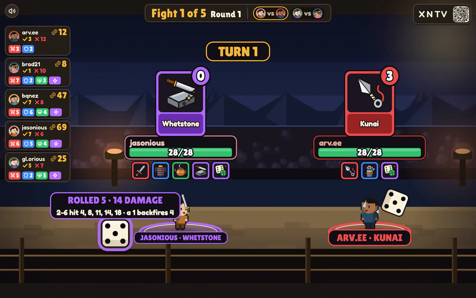 Ukiyo on a laptop: The final fight, turn by turn